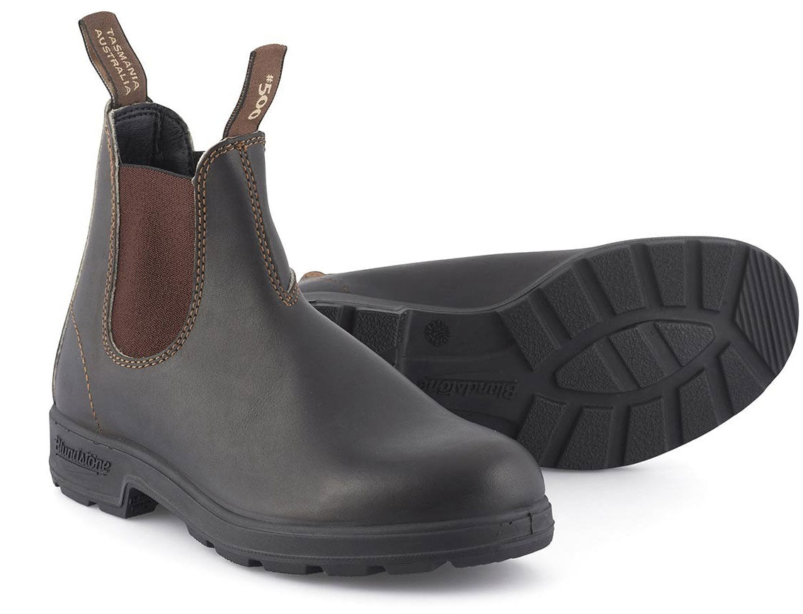 Upper and sole, Original 500 Series Leather Boots by Blundstone