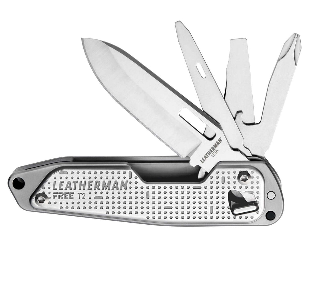 Stainless Steel Leatherman Free™ T2 Multipurpose Tool