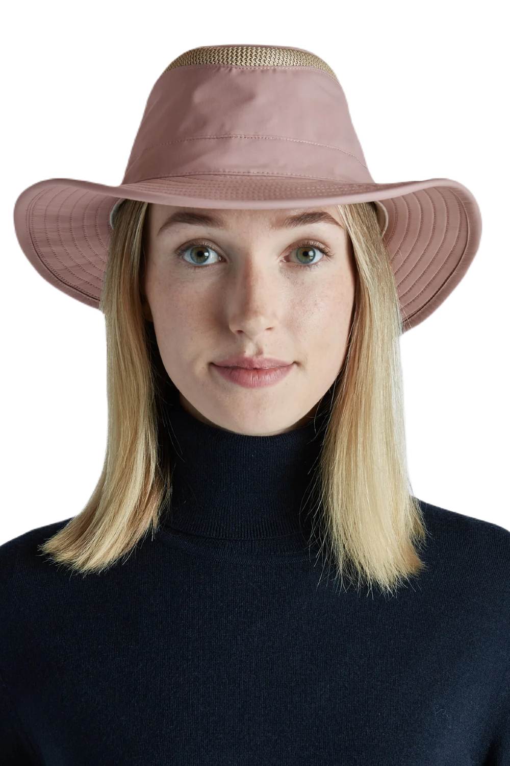 Tilley Hats Airflo Broad Brim Recycled Hat In Soft Mauve 