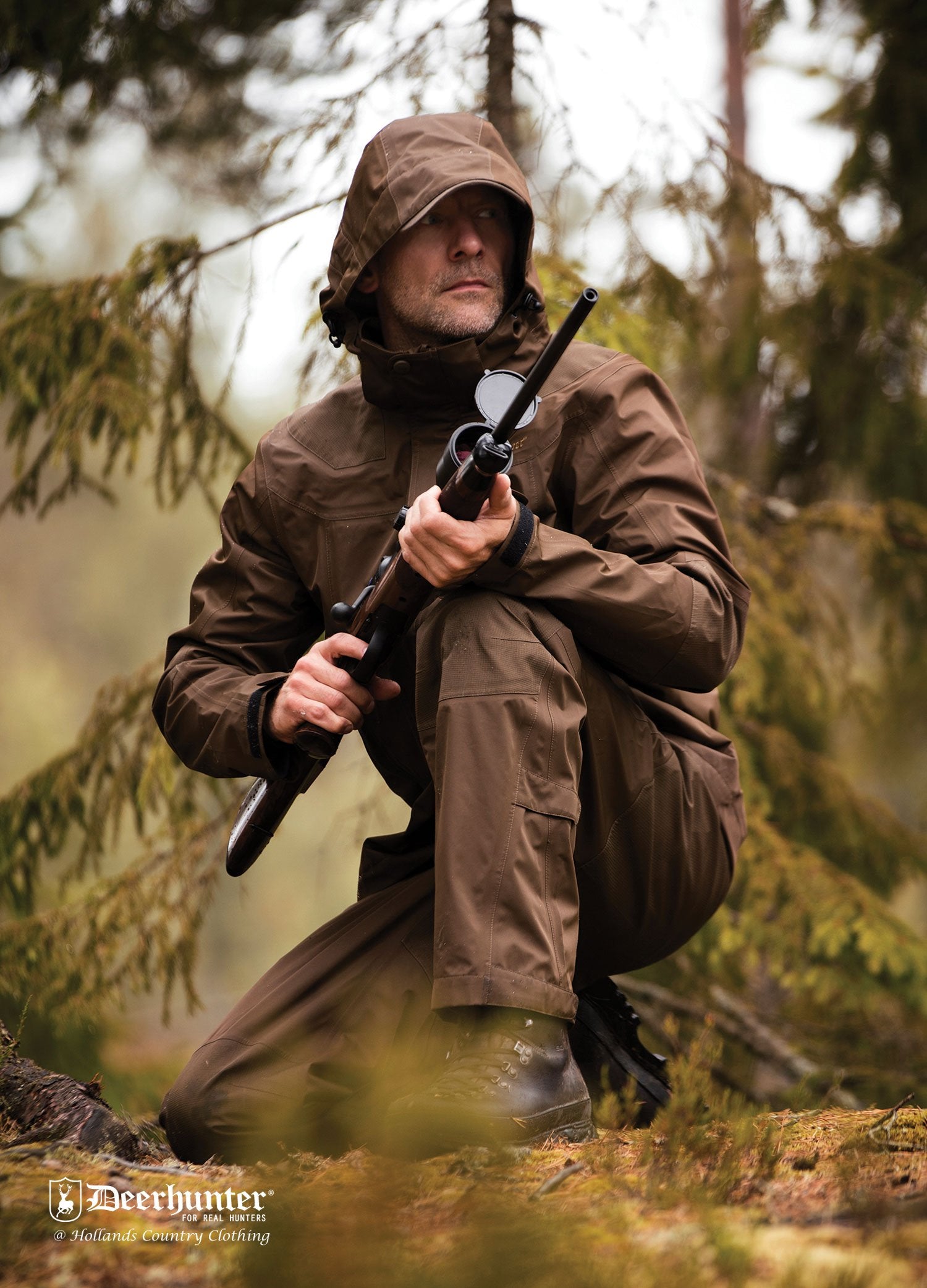 Deerhunter Track Rain Jacket | Lightweight, Tough & Flexible