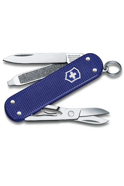 Victorinox Classic SD Alox Swiss Army Small Pocket Knife in Night Drive 