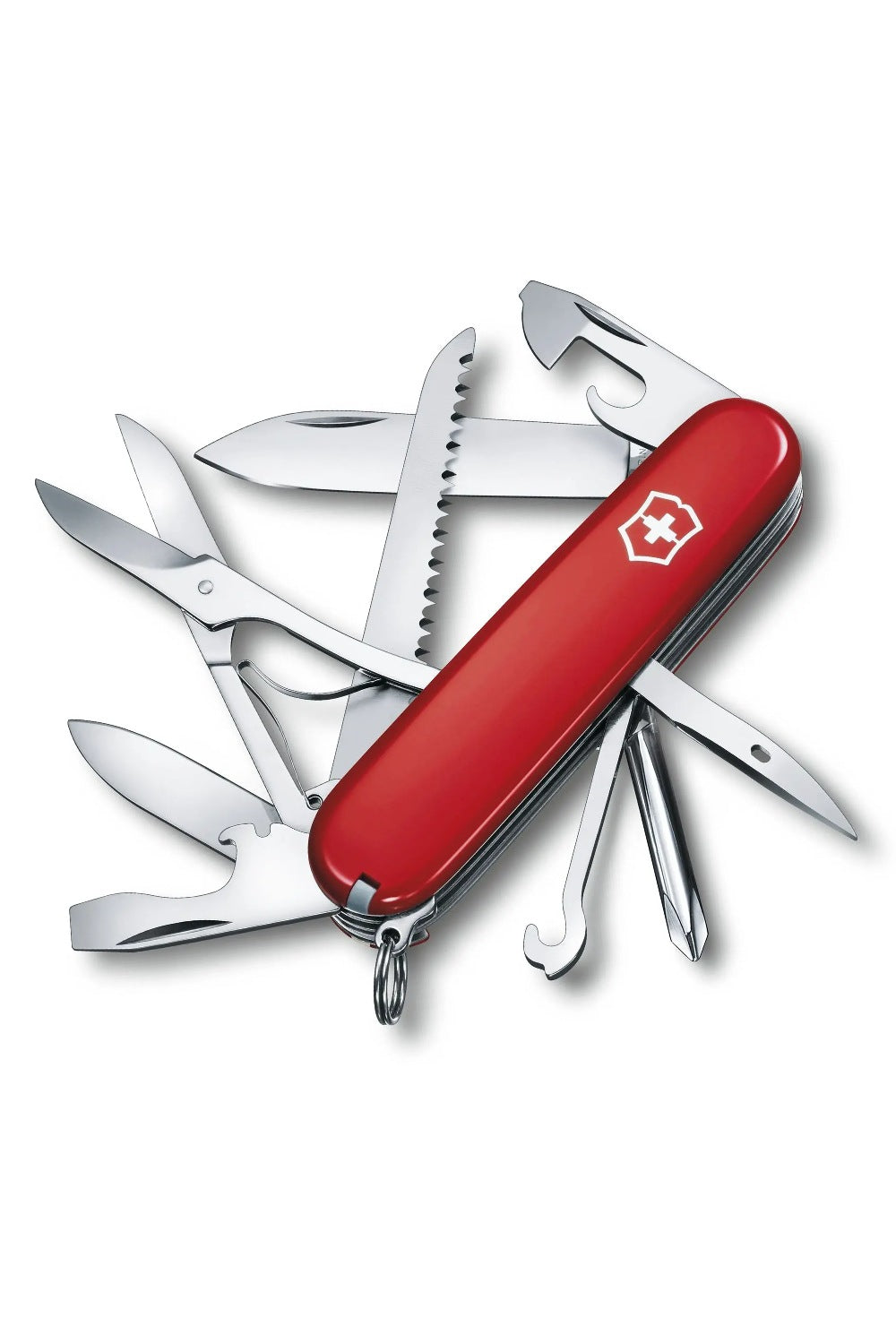 Victorinox Fieldmaster Swiss Army Medium Pocket Knife in Red