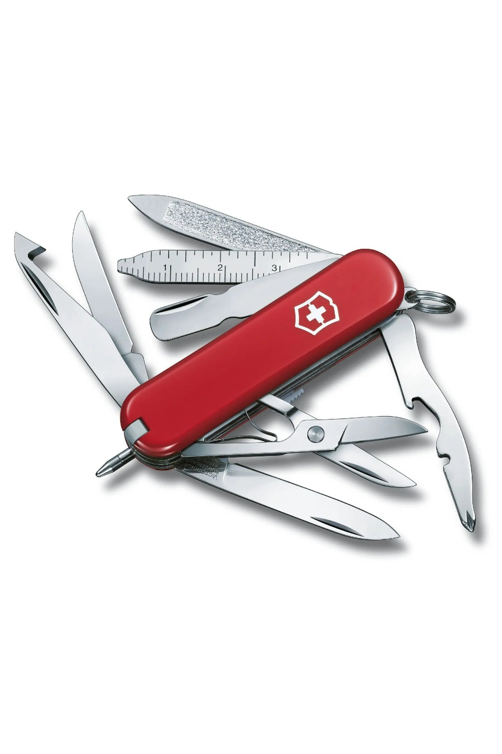 Victorinox Mini Champ Swiss Army Small Pocket Knife in Red