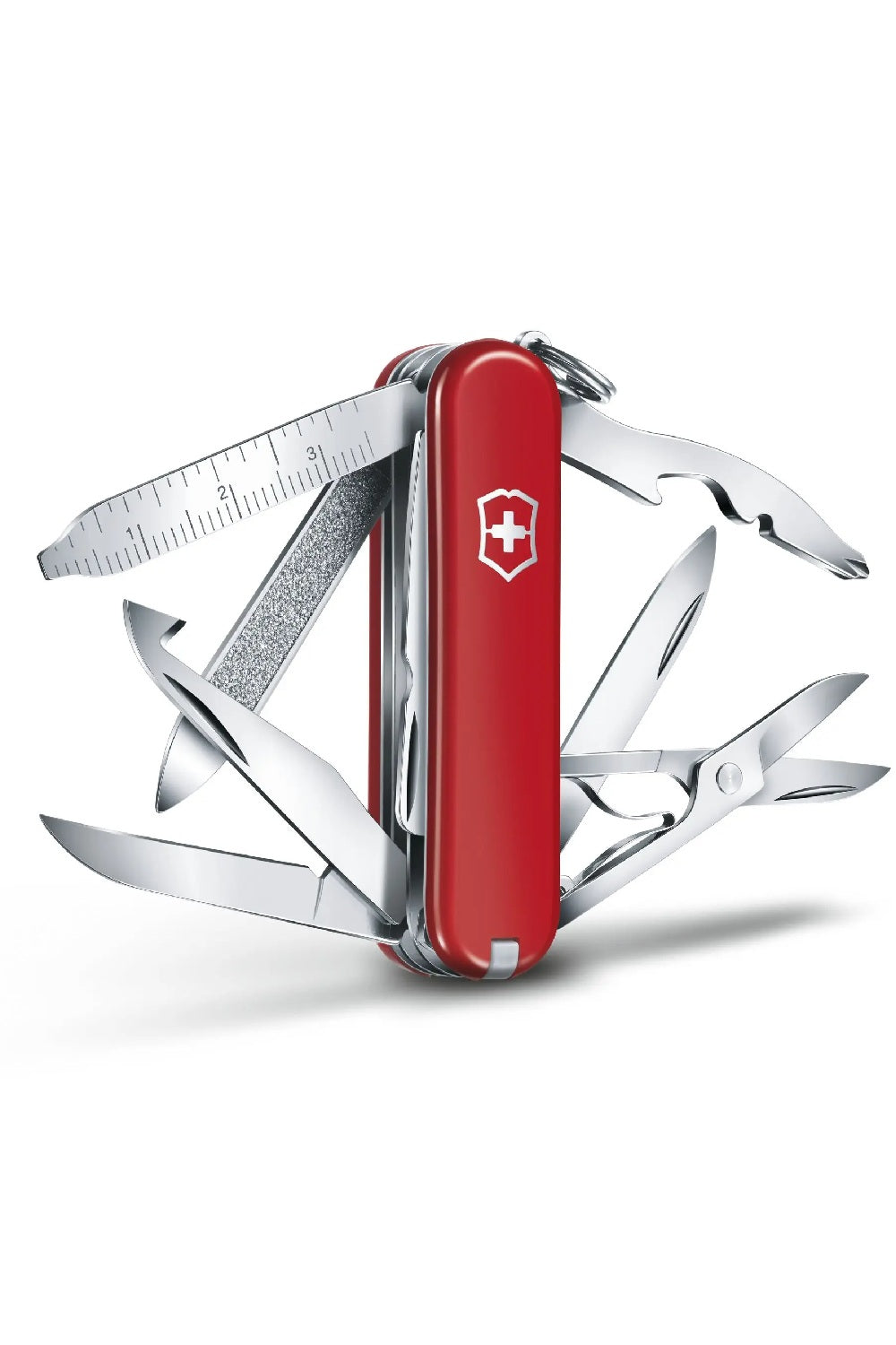 Victorinox Mini Champ Swiss Army Small Pocket Knife in Red