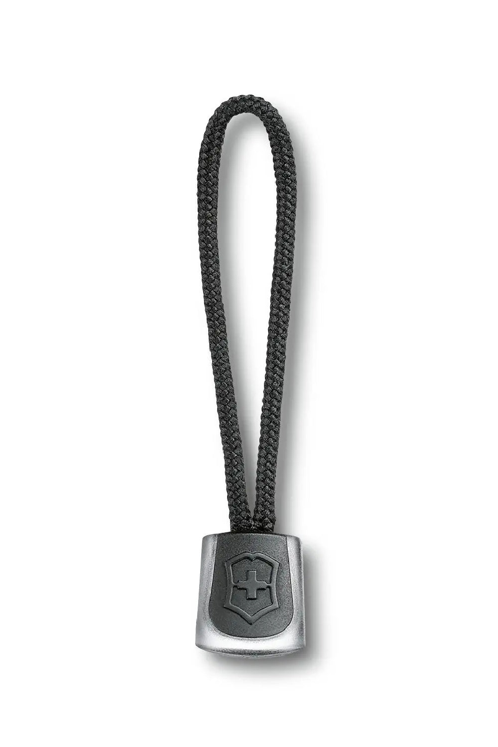 Victorinox Swiss Army Lanyard Nylon Cord with Rubber Grip in Black