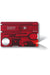 Victorinox Swiss Card Lite in Red Transparent #colour_red-transparent