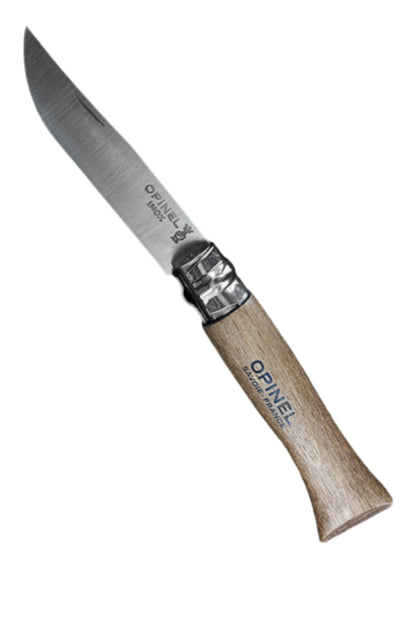 Opinel Varnished Handle Classic Original Knife in Walnut Wood
