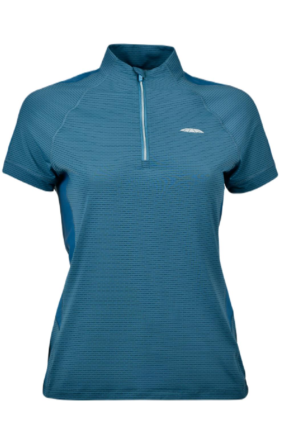 Weatherbeeta Womens Sutton Short Sleeve Top in Teal 