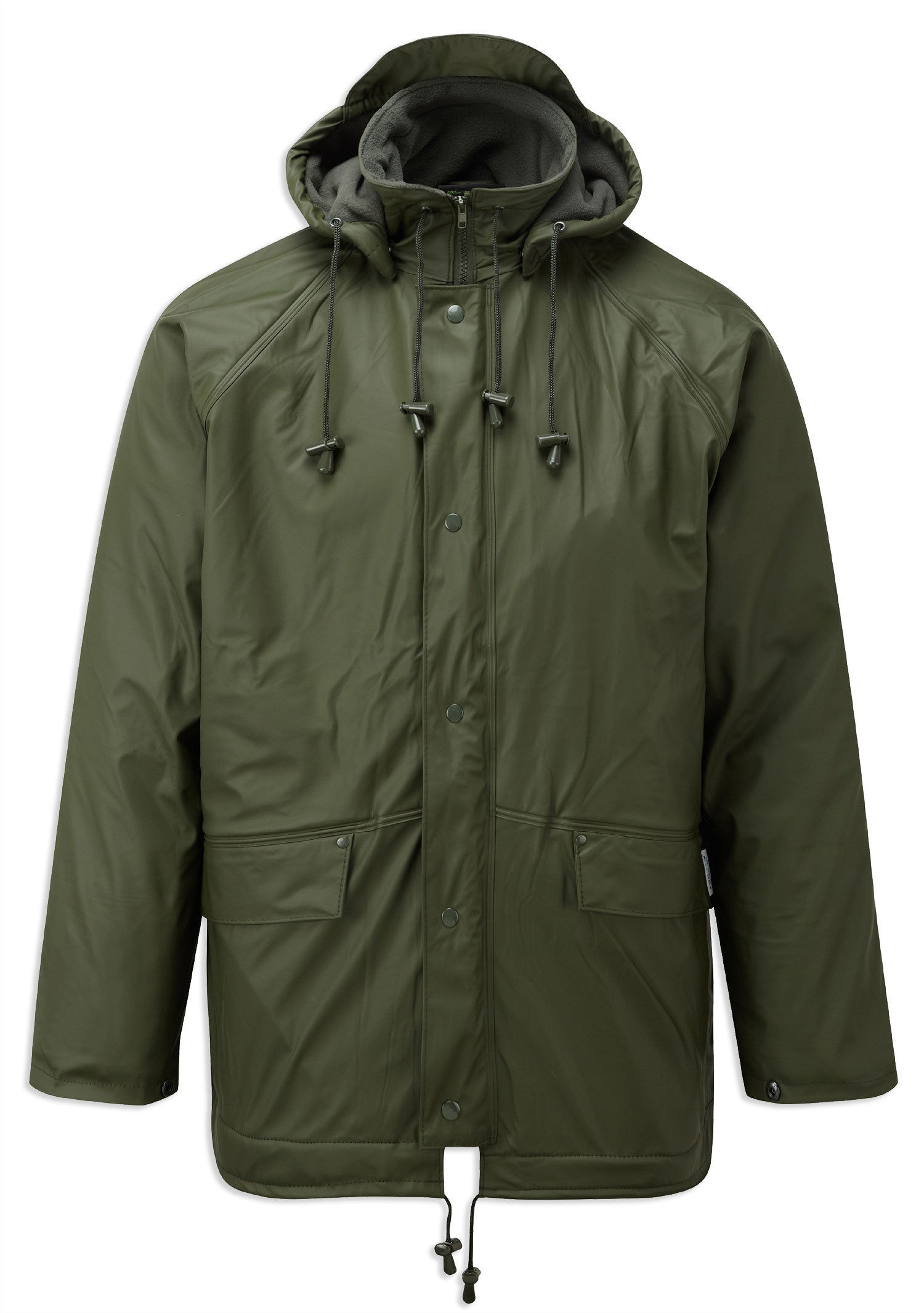 FLEX Fleece Lined waterproof jacket GREEN Fortexfleece 219