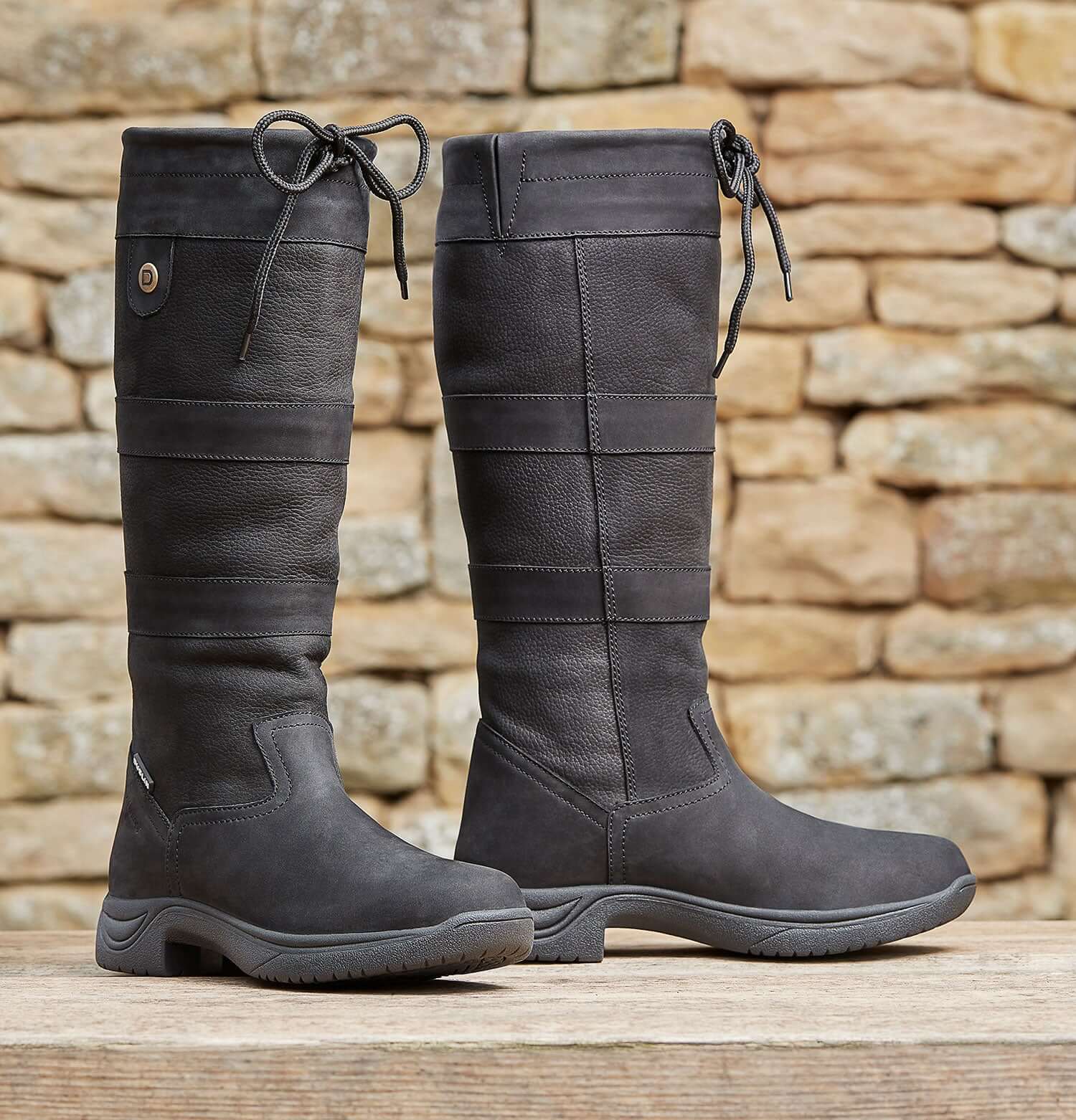 Black River III Luxury High Leg Leather Boot by Dublin 