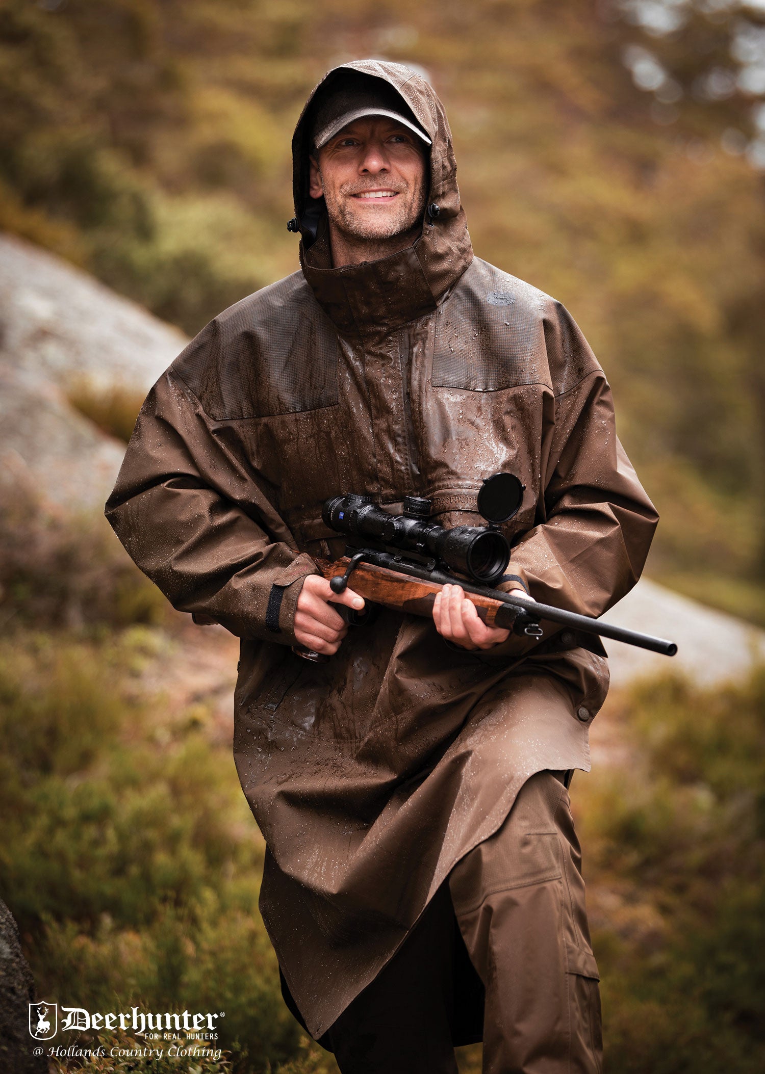 Hunting wear Track Waterproof Anorak by Deerhunter