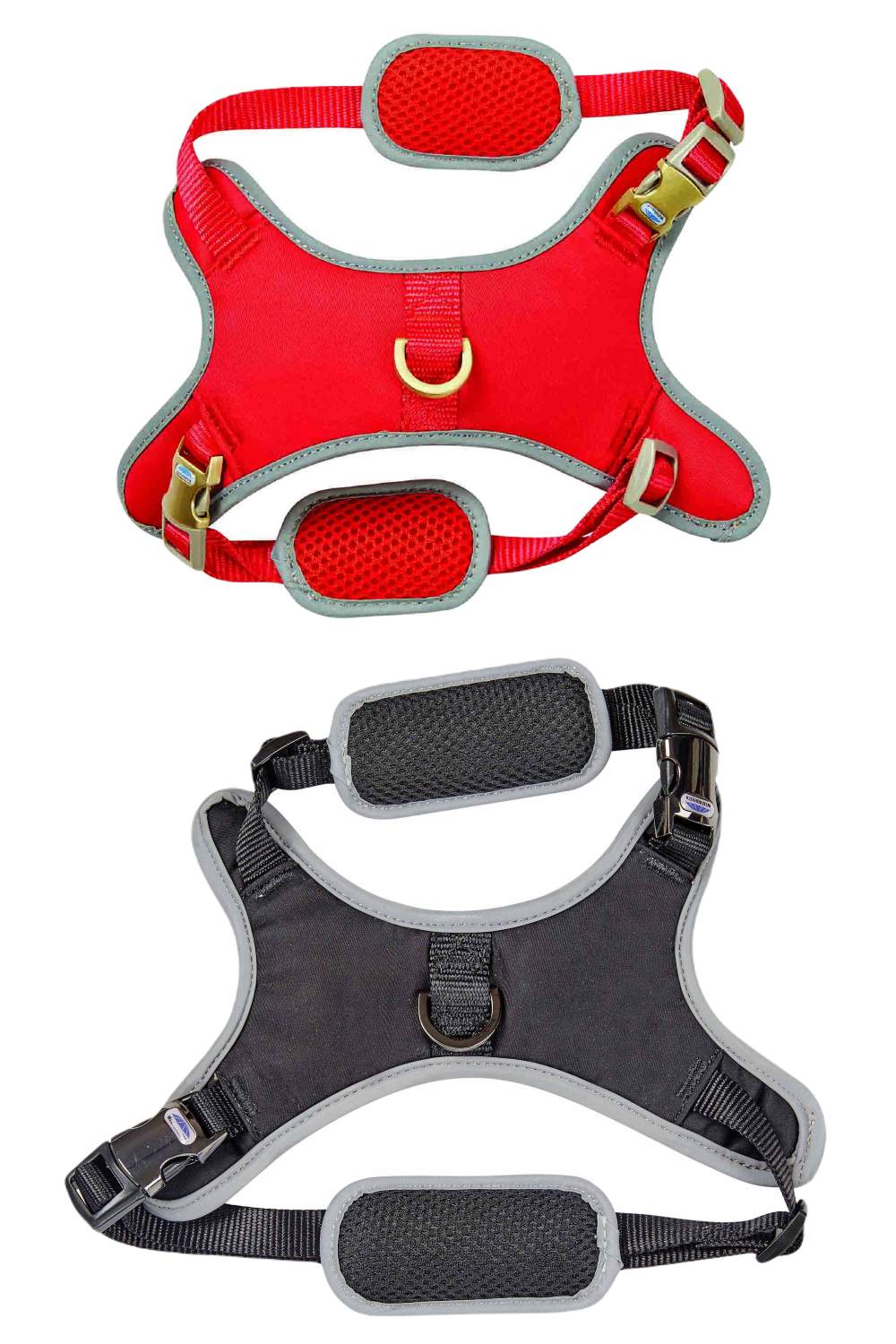 WeatherBeeta Elegance Dog Harness in Red and Black