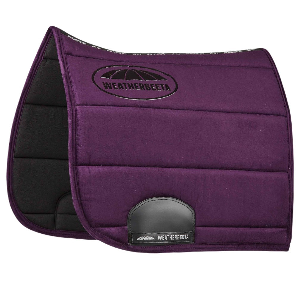 WeatherBeeta Elite Dressage Pad In Purple Penant