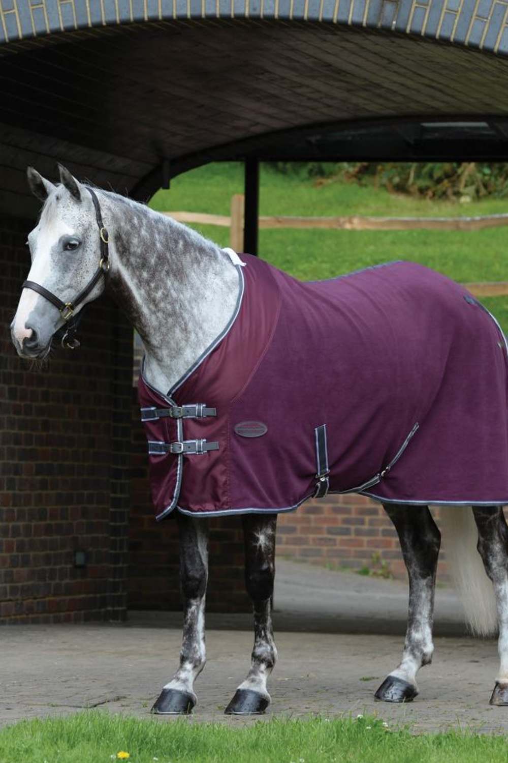 WeatherBeeta Fleece Cooler Standard Neck | Three Colours In Maroon/Grey/White 