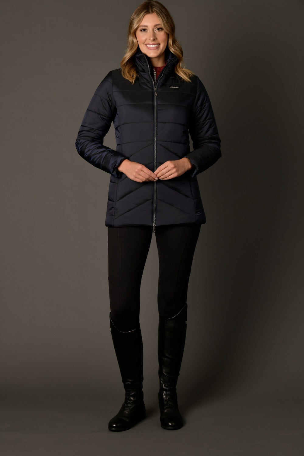 Weatherbeeta Ladies Harlow Puffer Jacket- Ink 