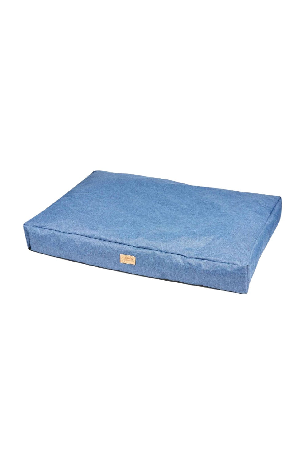 WeatherBeeta Pillow Denim Dog Bed In Blue Denim