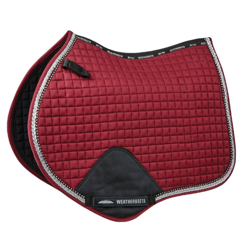 WeatherBeeta Prime Bling Jump Shaped Saddle Pad