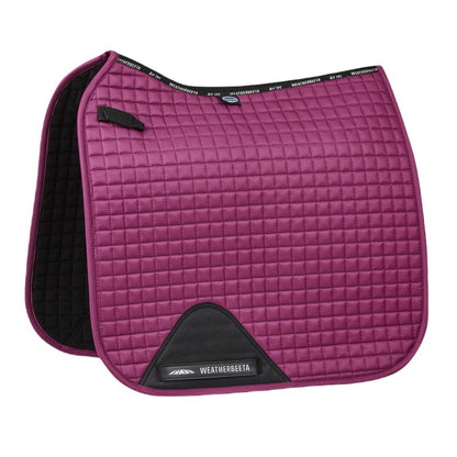 WeatherBeeta Prime Dressage Saddle Pad | Eighteen Colours In Red Violet 