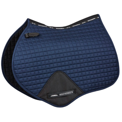 WeatherBeeta Prime Jump Shaped Saddle Pad | Eighteen Colours In Navy