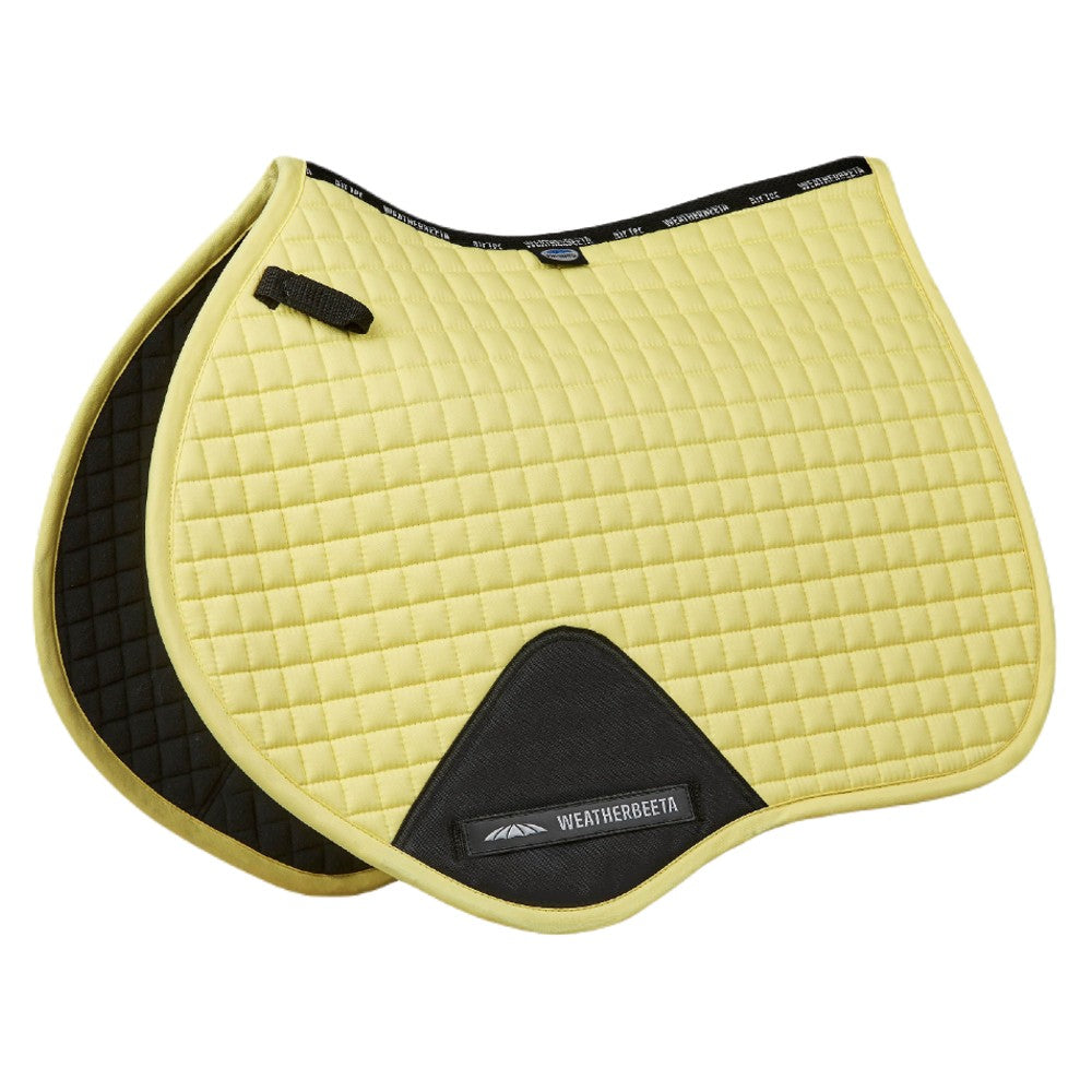 WeatherBeeta Prime Jump Shaped Saddle Pad | Eighteen Colours In Butter