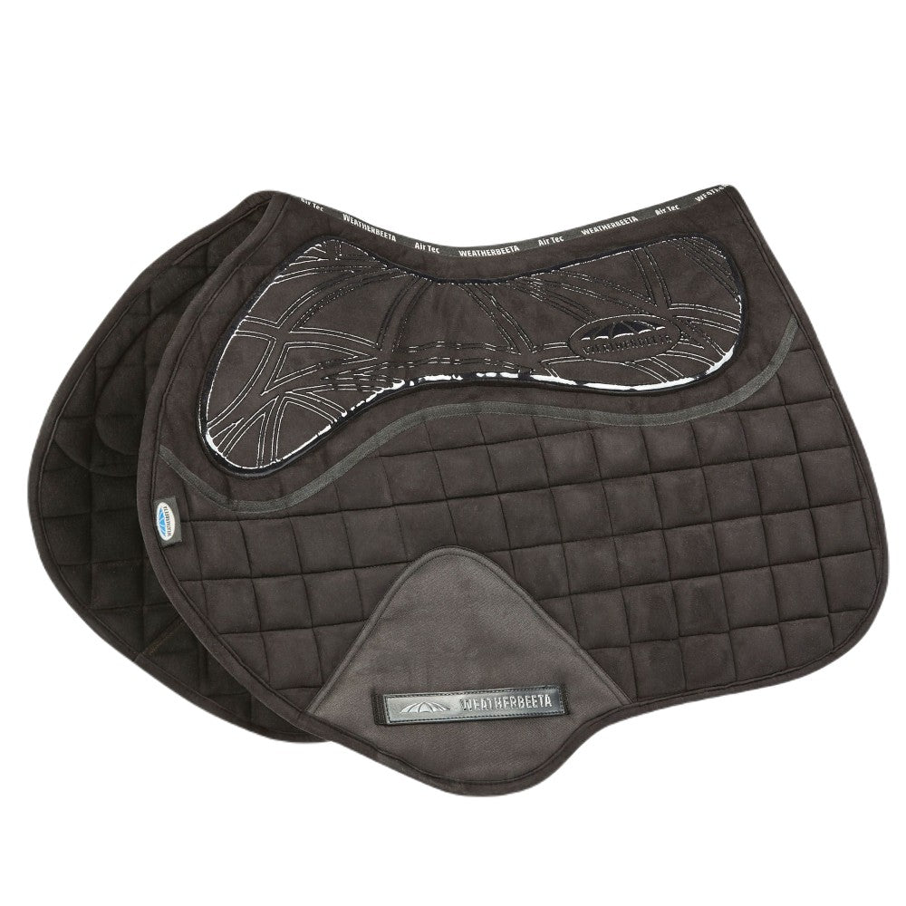 WeatherBeeta Ultra Grip Jump Saddle Pad In Black