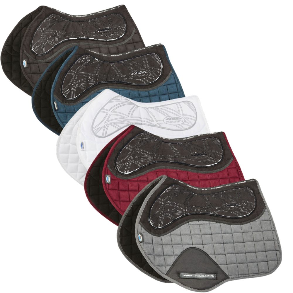 WeatherBeeta Ultra Grip Jump Saddle Pad In Black, Navy, White, Burgundy, Grey