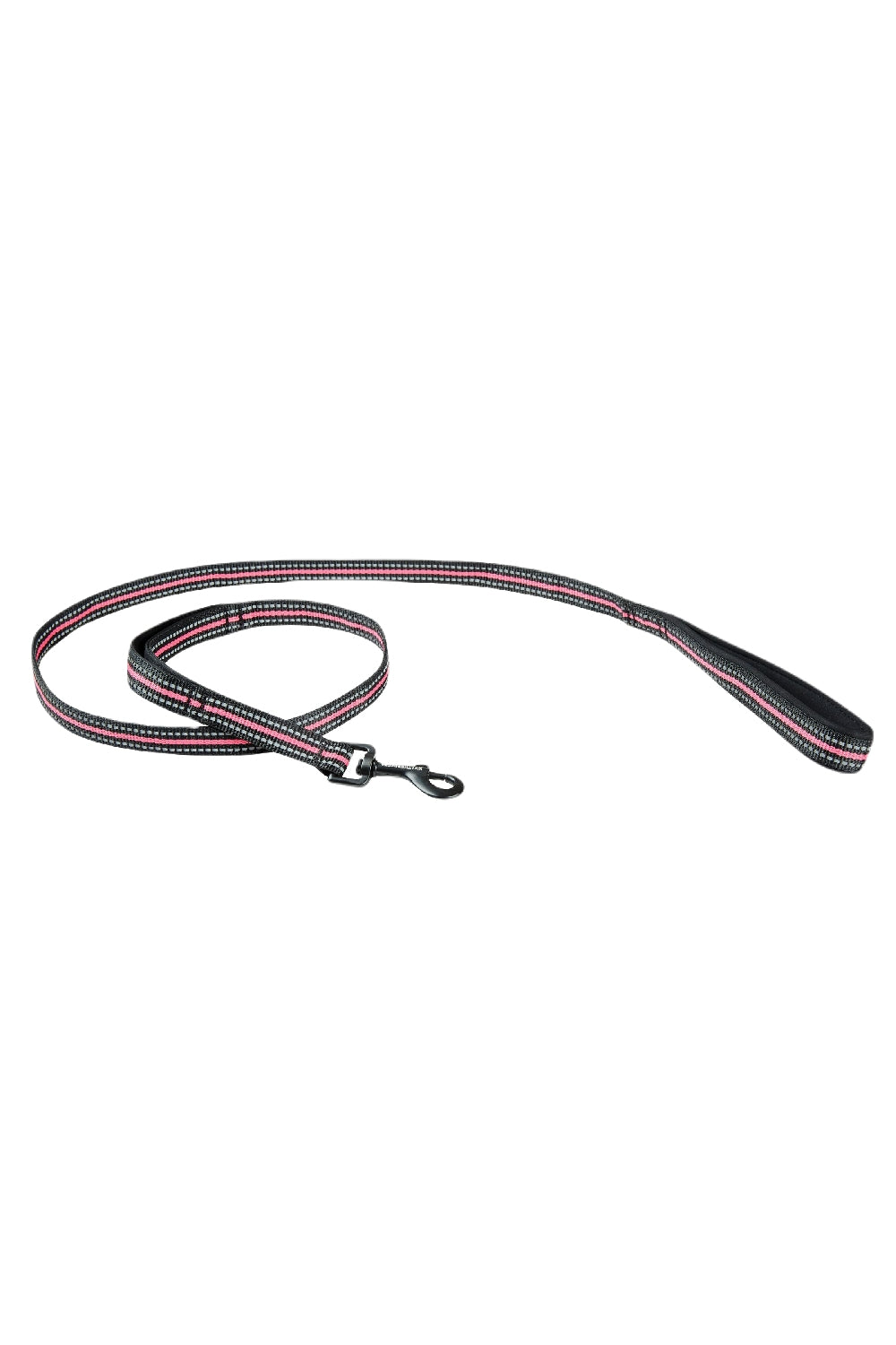 WeatherBeeta Reflective Dog Lead in Pink/Black 