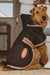 WeatherBeeta ComFiTec 1200D Therapy-Tec Dog Coat in Black/Silver/Red