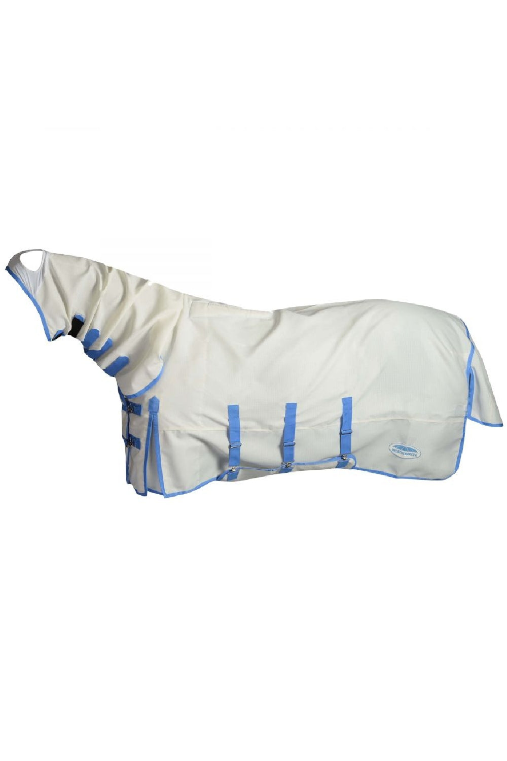 WeatherBeeta Sweet Itch Shield Combo Neck in White/Blue