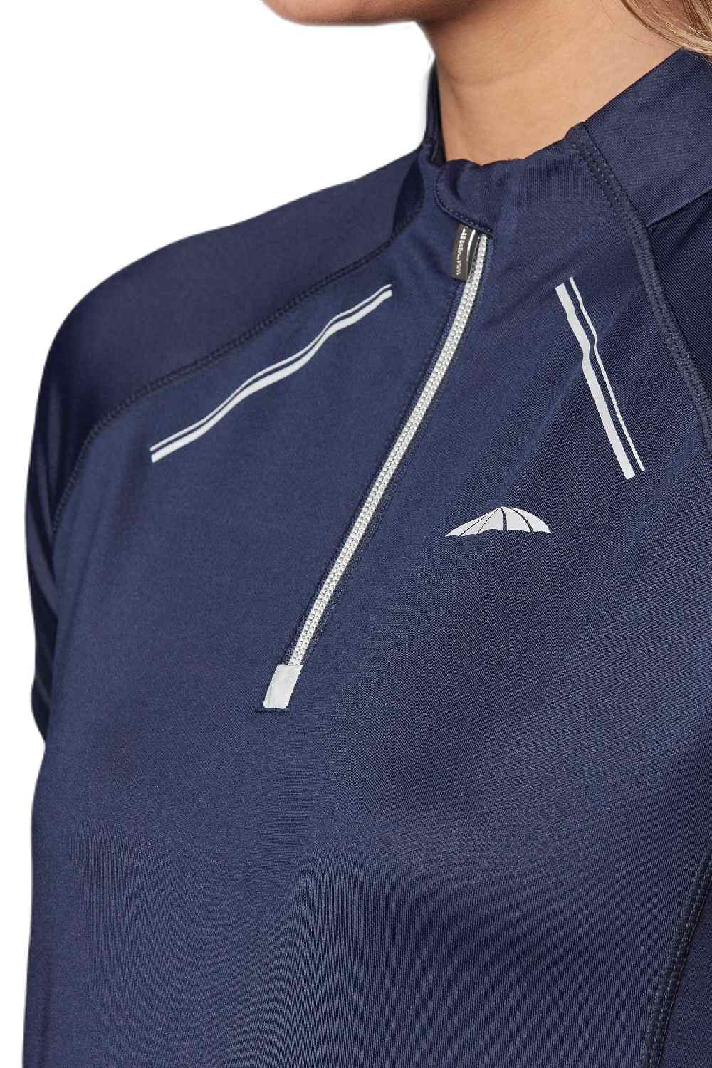 Weatherbeeta Victoria Premium Short Sleeve Top in Navy 