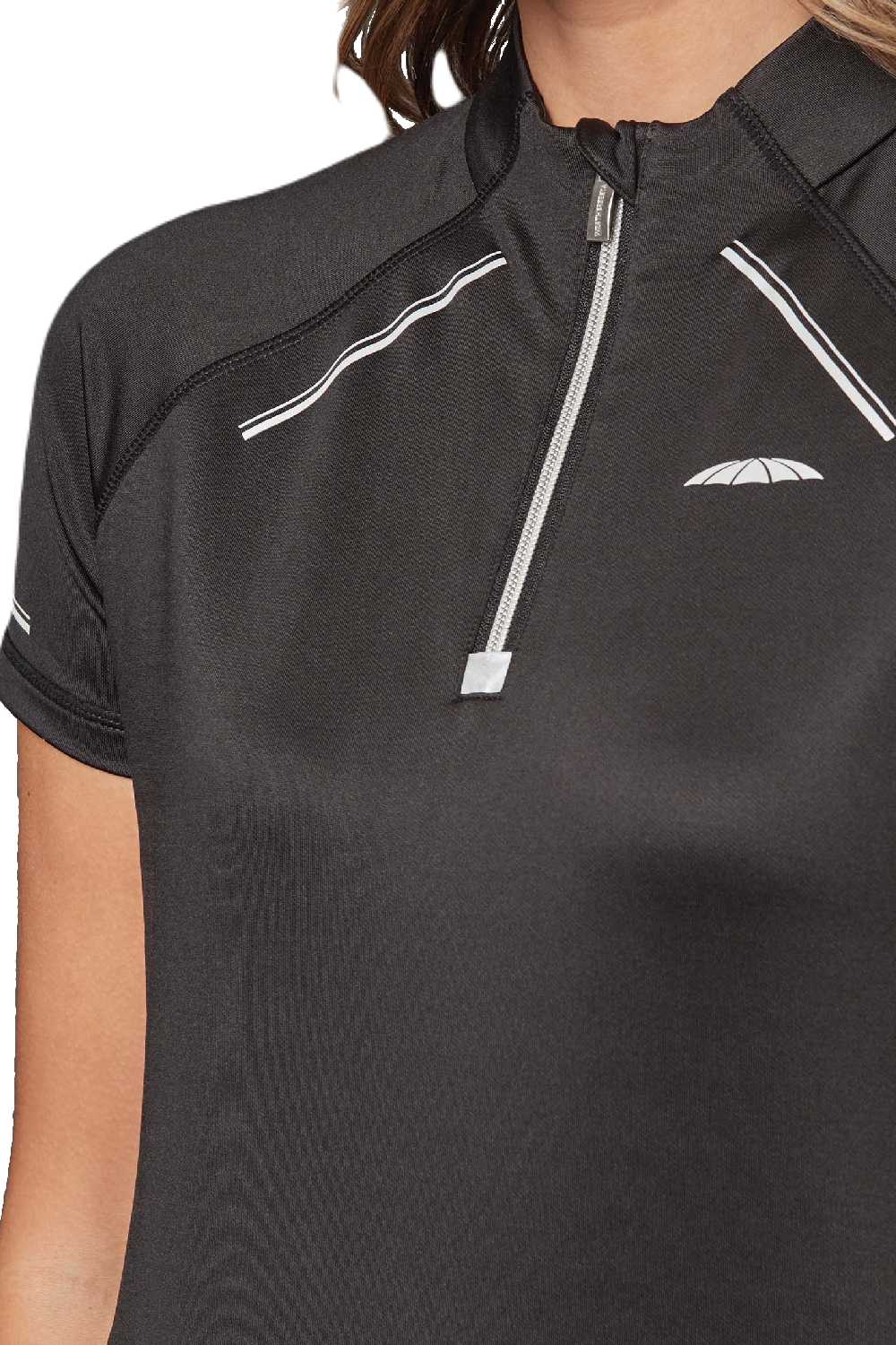 Weatherbeeta Victoria Premium Short Sleeve Top in Black 