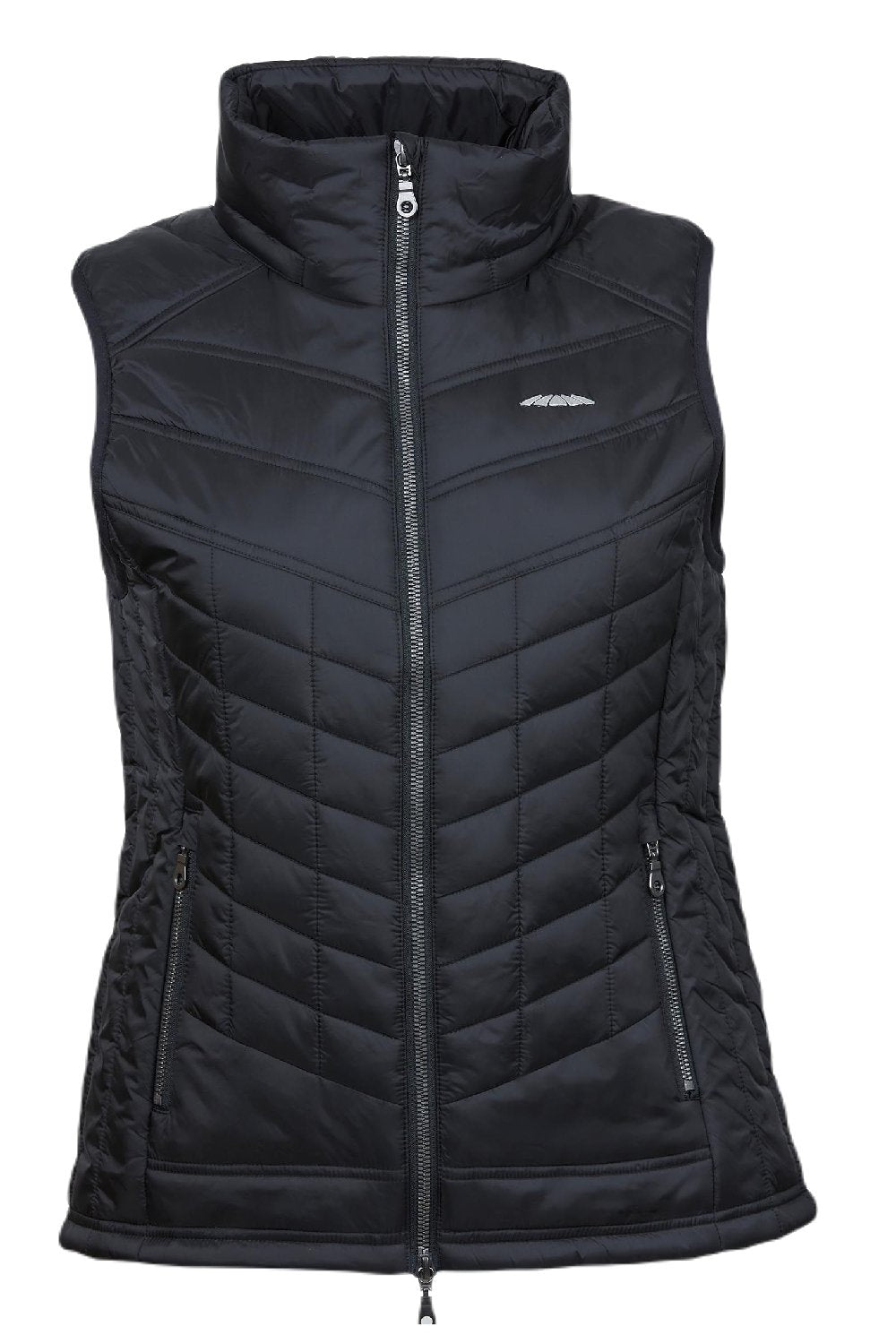 WeatherBeeta Womens Gia Puffer Vest in Black 