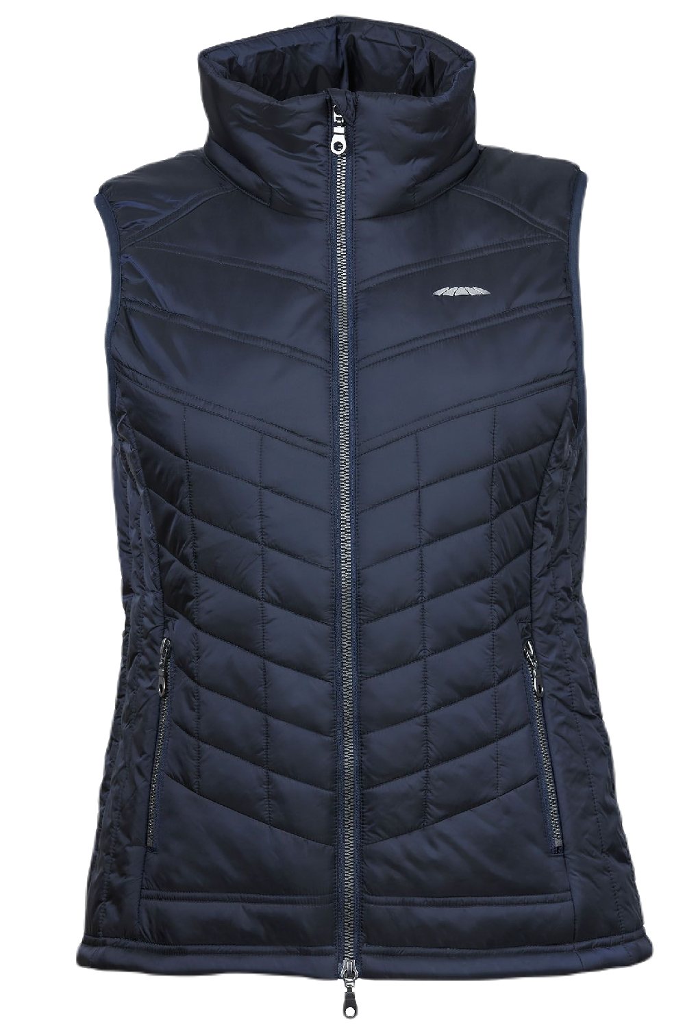 WeatherBeeta Womens Gia Puffer Vest in Ink Navy 