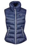 WeatherBeeta Womens Dion Puffer Vest in Navy #colour_navy