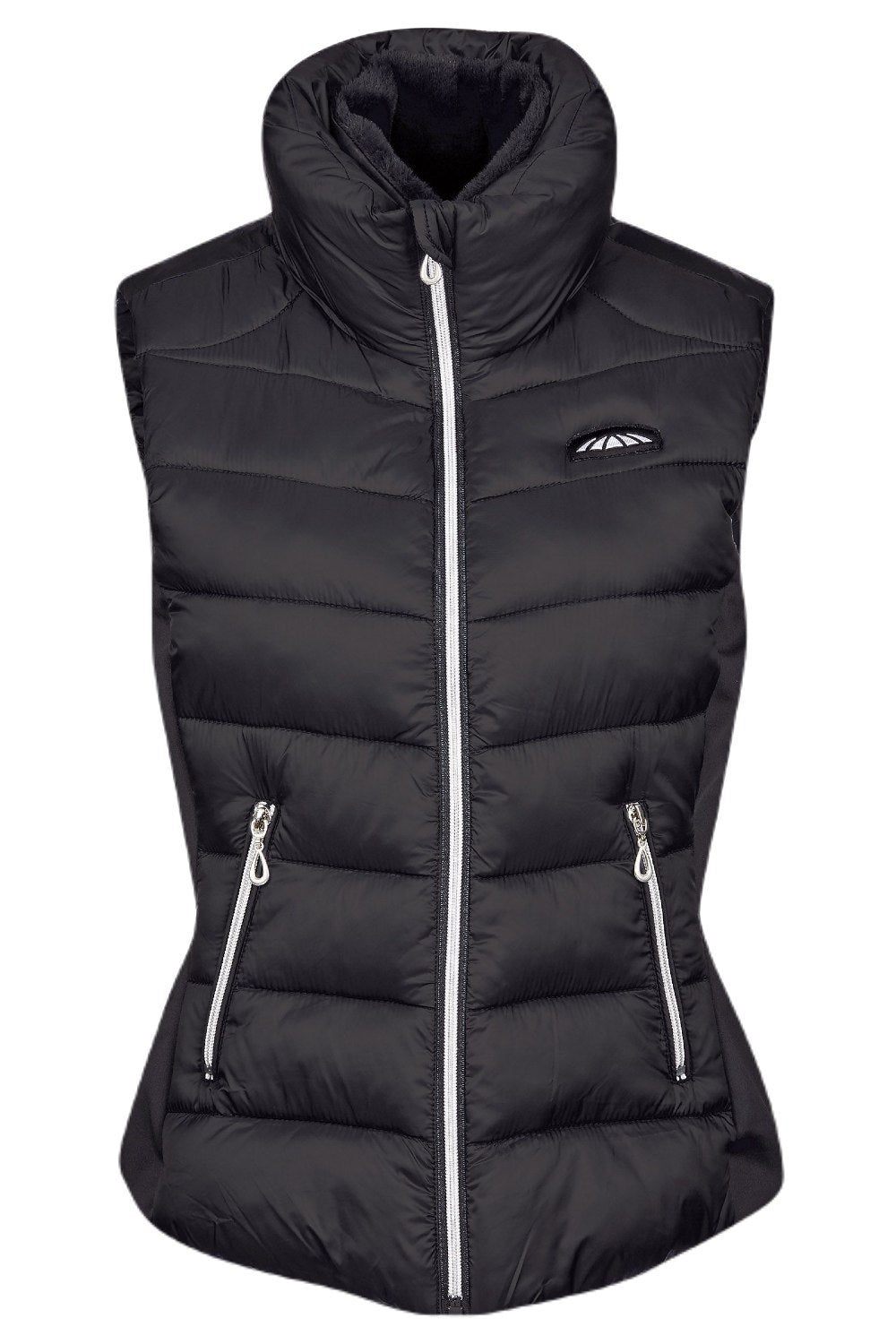 WeatherBeeta Womens Dion Puffer Vest in Black 