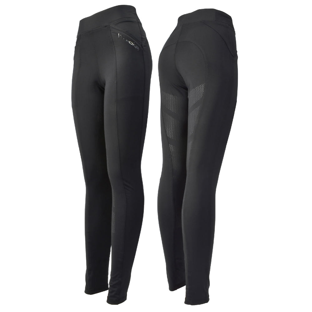 John Whitaker Scholes Riding Tights in Black