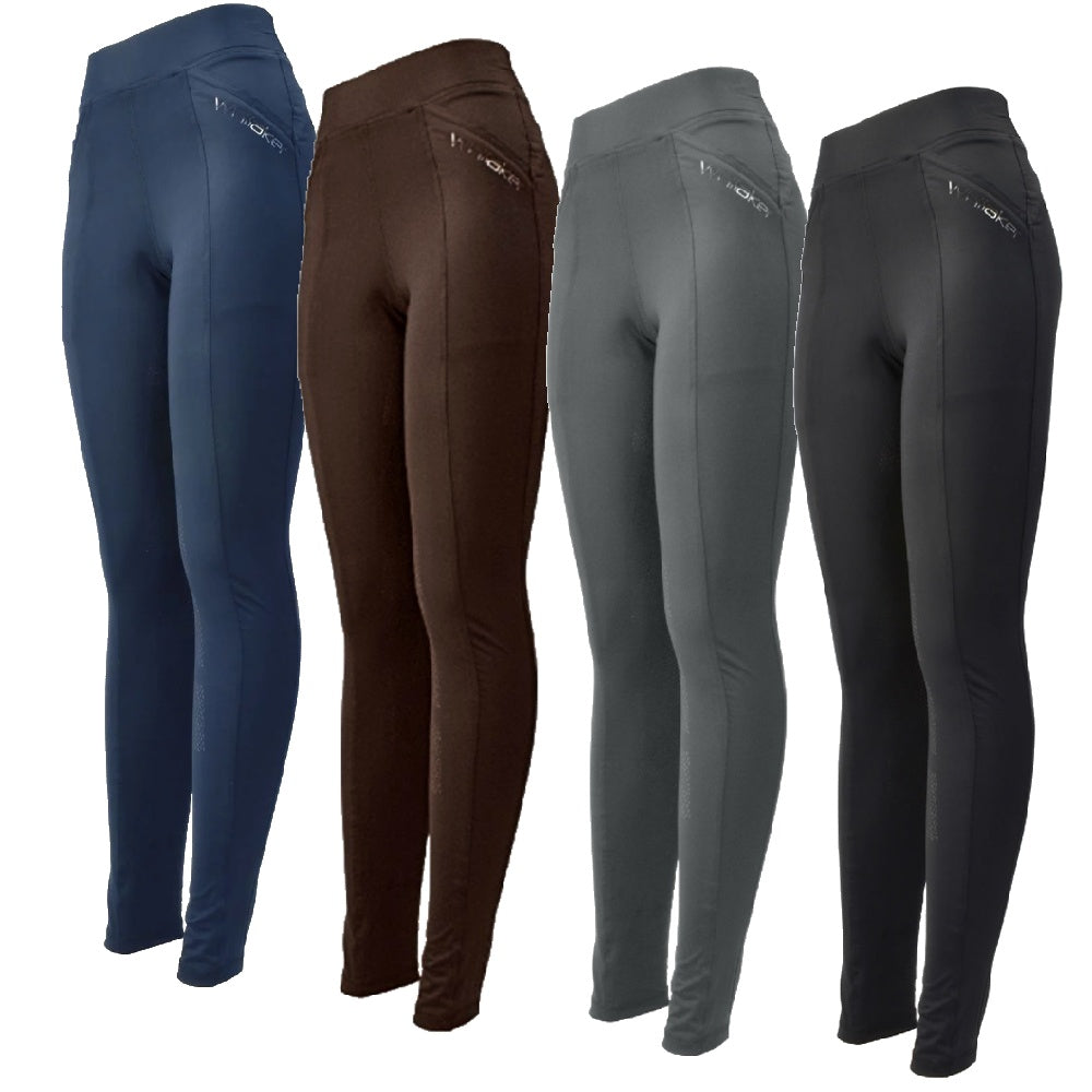 John Whitaker Scholes Riding Tights in Navy, Brown, Grey, Black