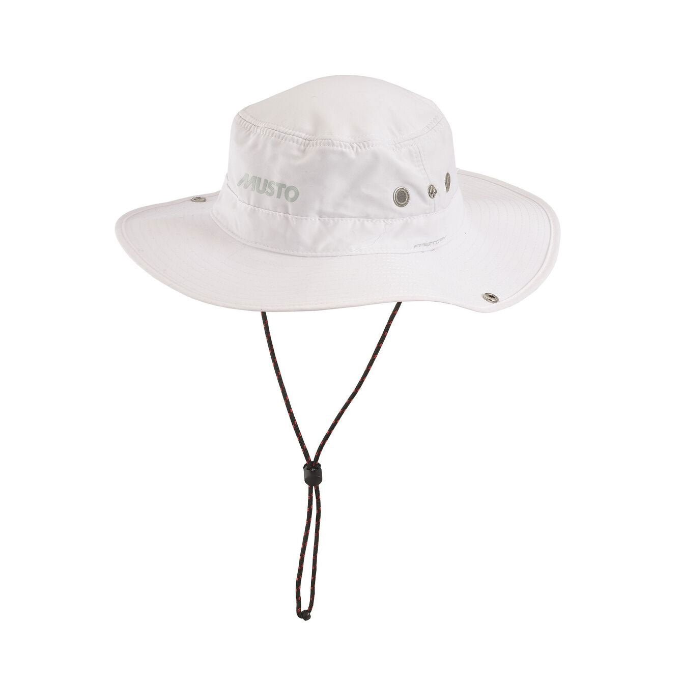 White Musto Evolution Fast Dry Brimmed Hat 