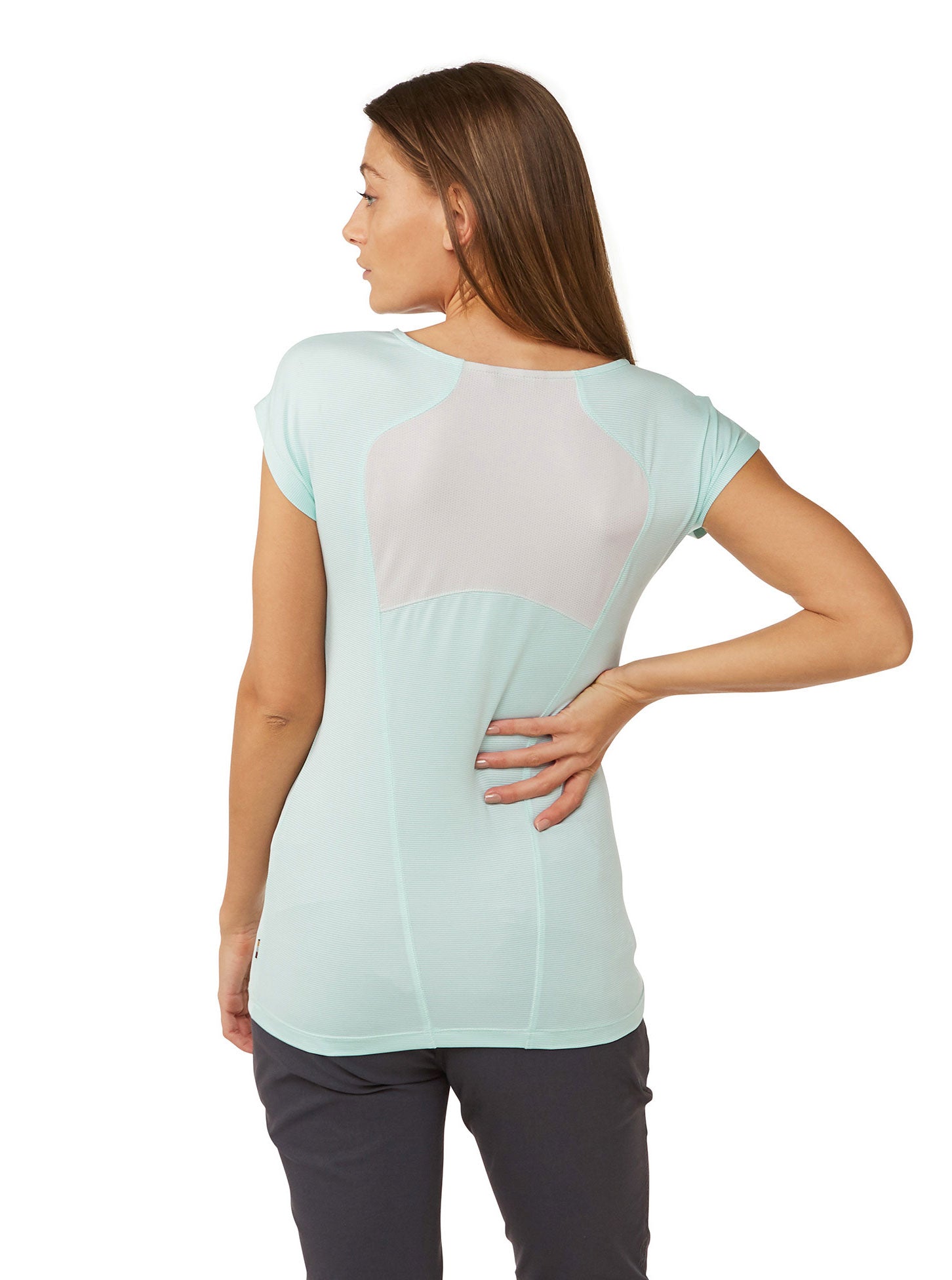 Breathable back panel Ladies Fusion Tee Shirt by Craghoppers 