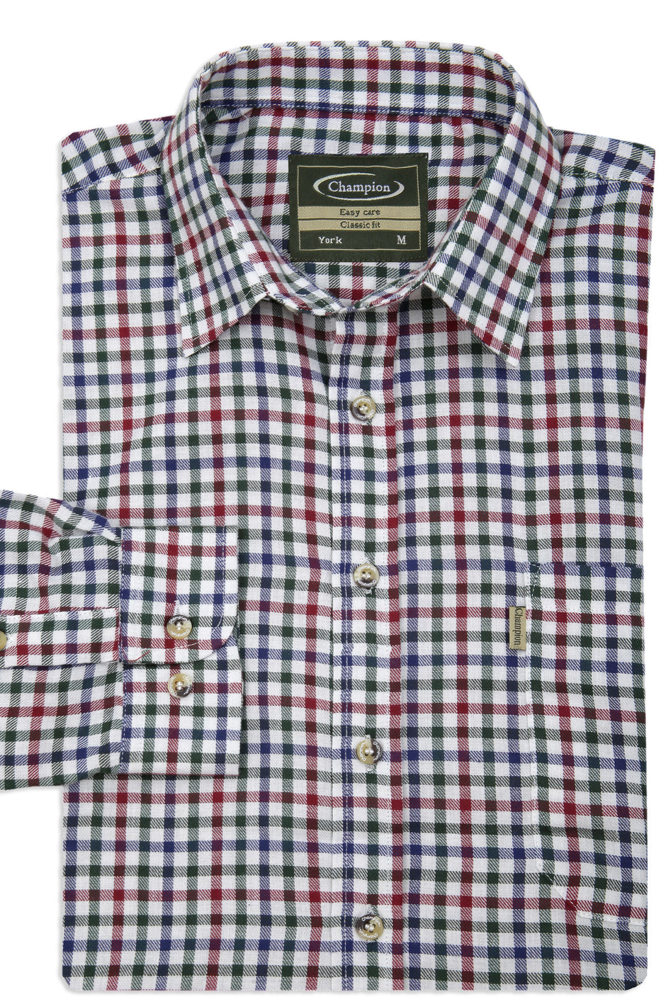 Checked Country Jacket Long Sleeve Country Shirts | Tattersall, Checked, Tartan & Plain