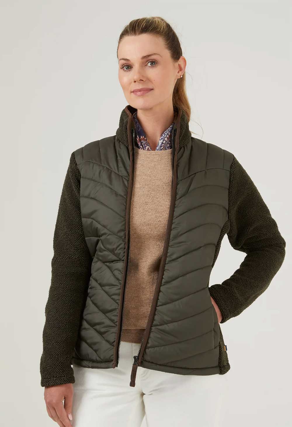 Alan Paine Ladies Highshore Quilted Jacket