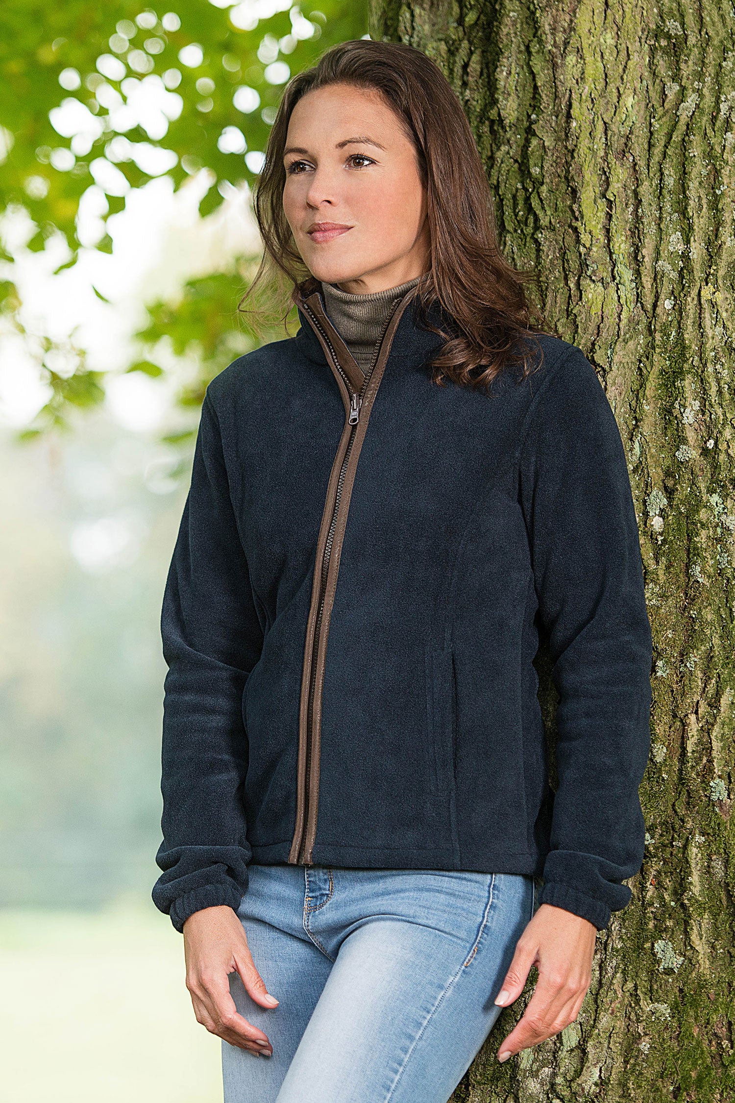 Sarah ladies stylish fleece jacket