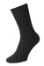 black HJ Hall Ribbed Pattern Indestructible Sock #colour_black