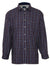 Champion Sherborne Shirt Warm Lined Shirt  A country plaid check shirt with a micro fleece lining. #colour_blue