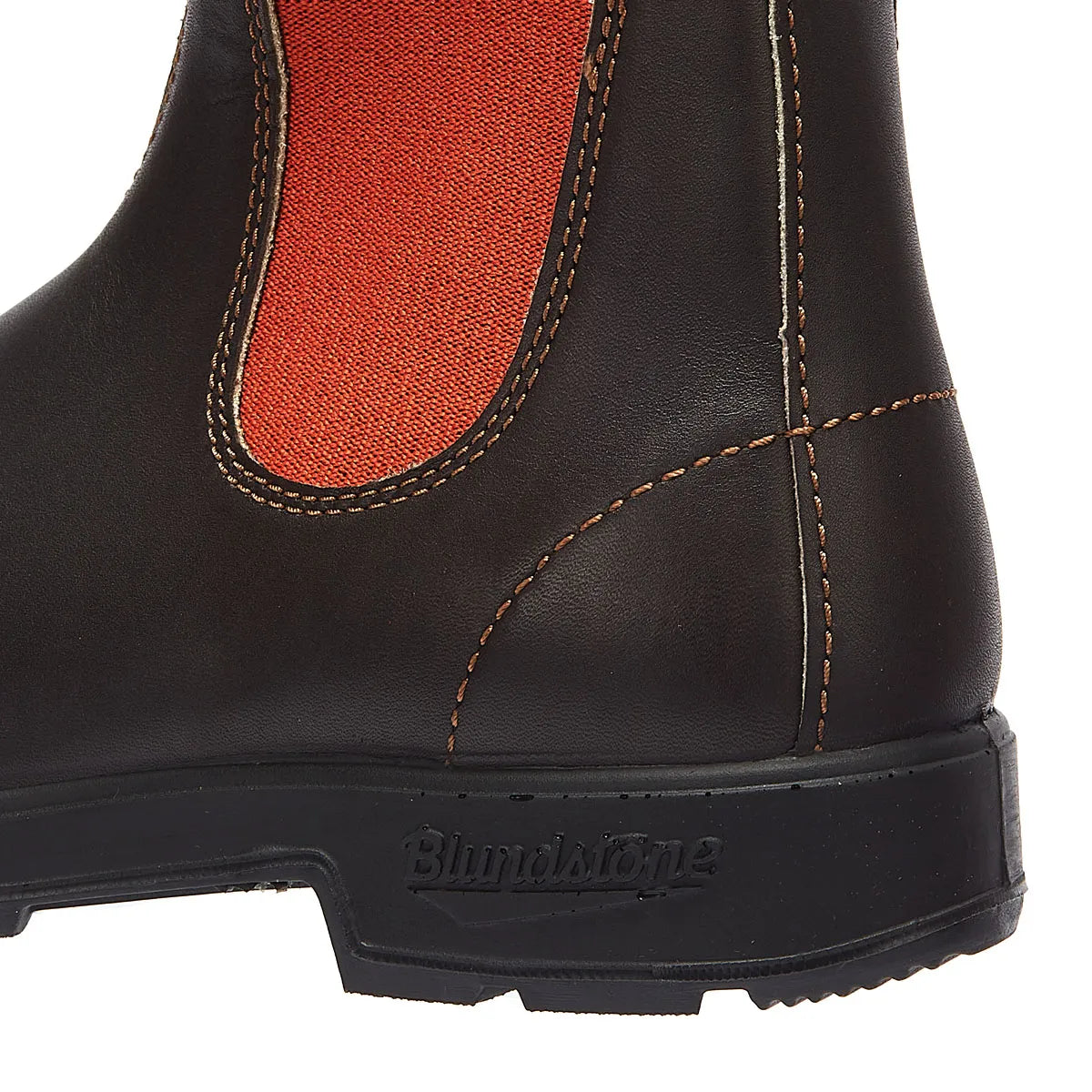 Blundstone heele detail Blundstone 1918 Brown/Terracotta Chelsea Boots 