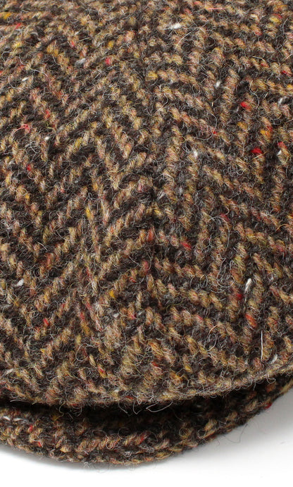 Colour; Brown Jumbo Salt and Pepper Herringbone tweed 