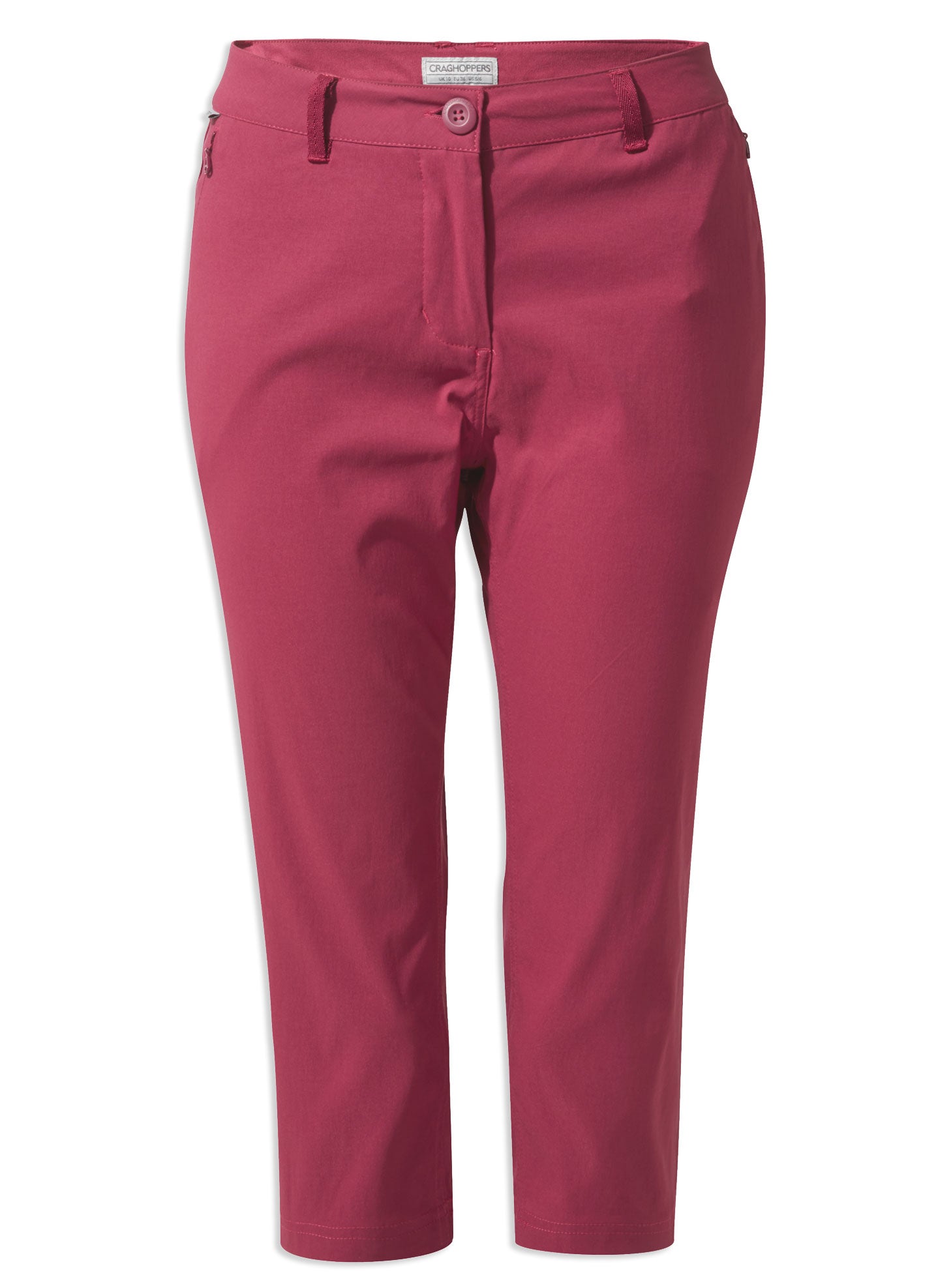 Amalfi Rose Ladies Kiwi Pro Crop Trousers by Craghoppers