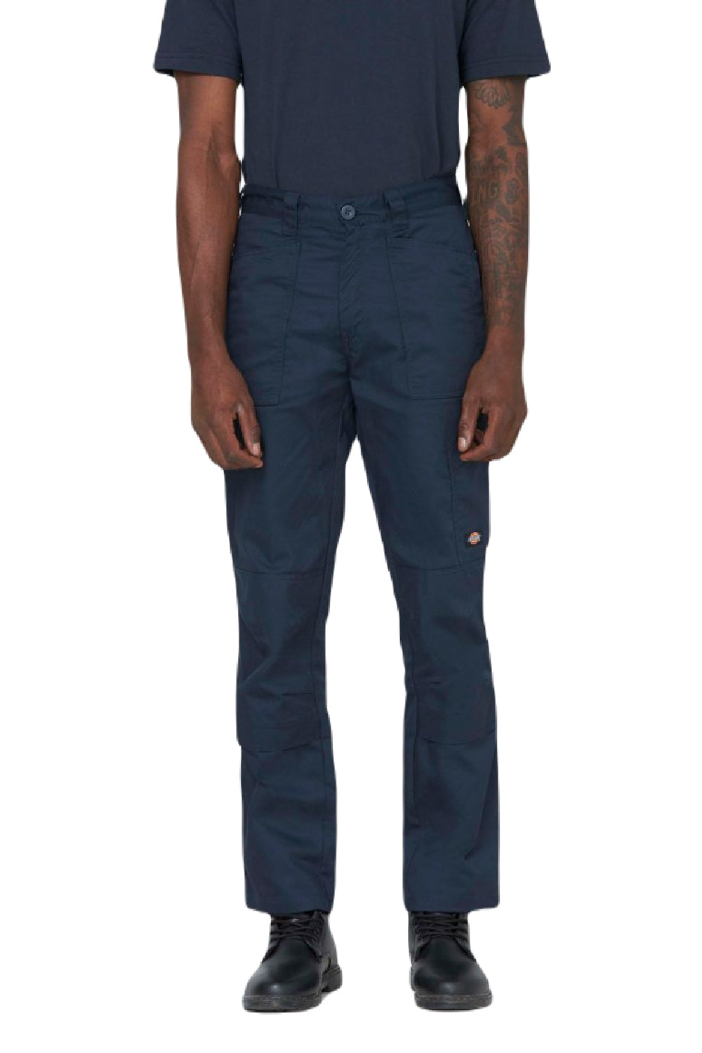 Dickies Action Flex Trousers in Navy Blue 