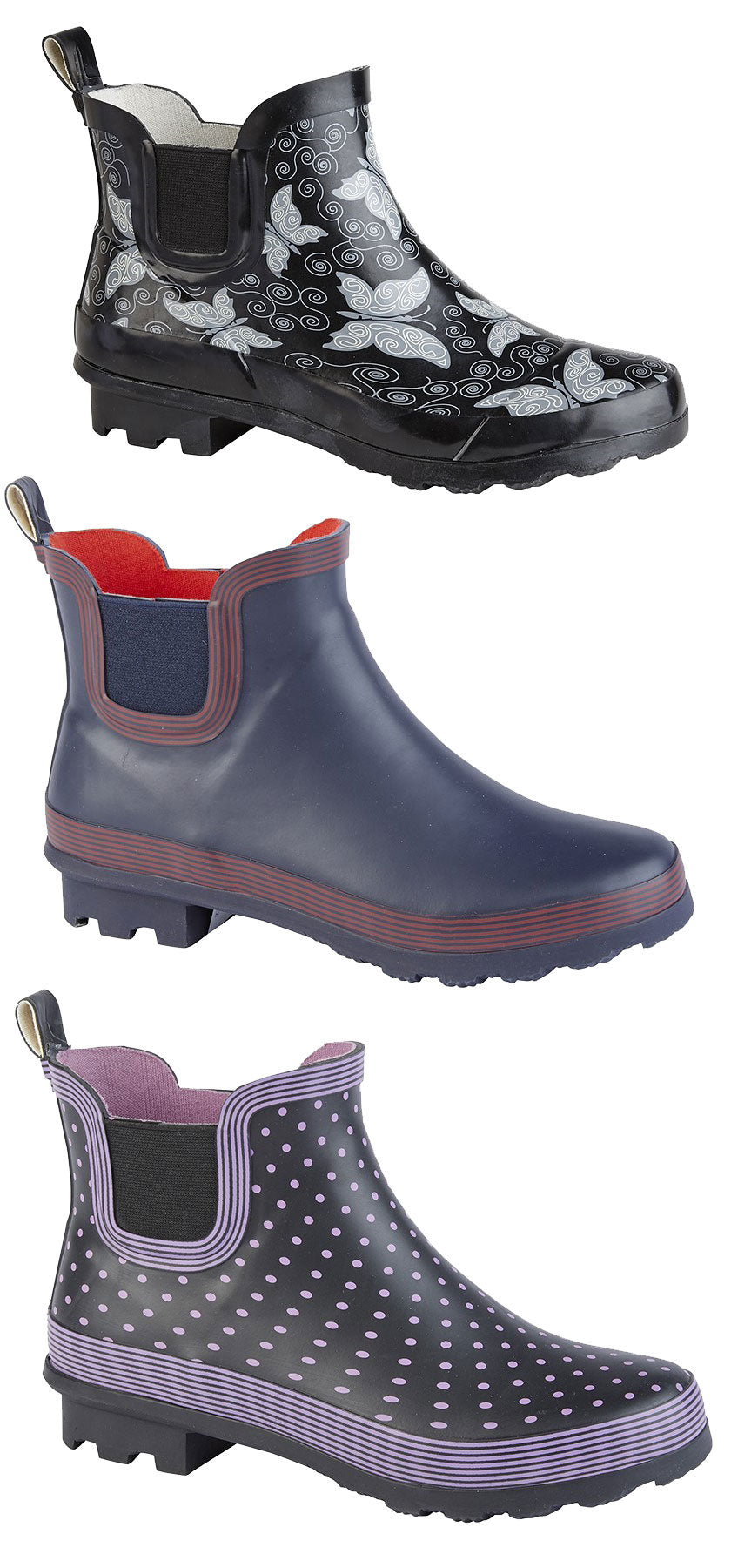 Stormwells Ladies’ Short Waterproof Wellington Boots