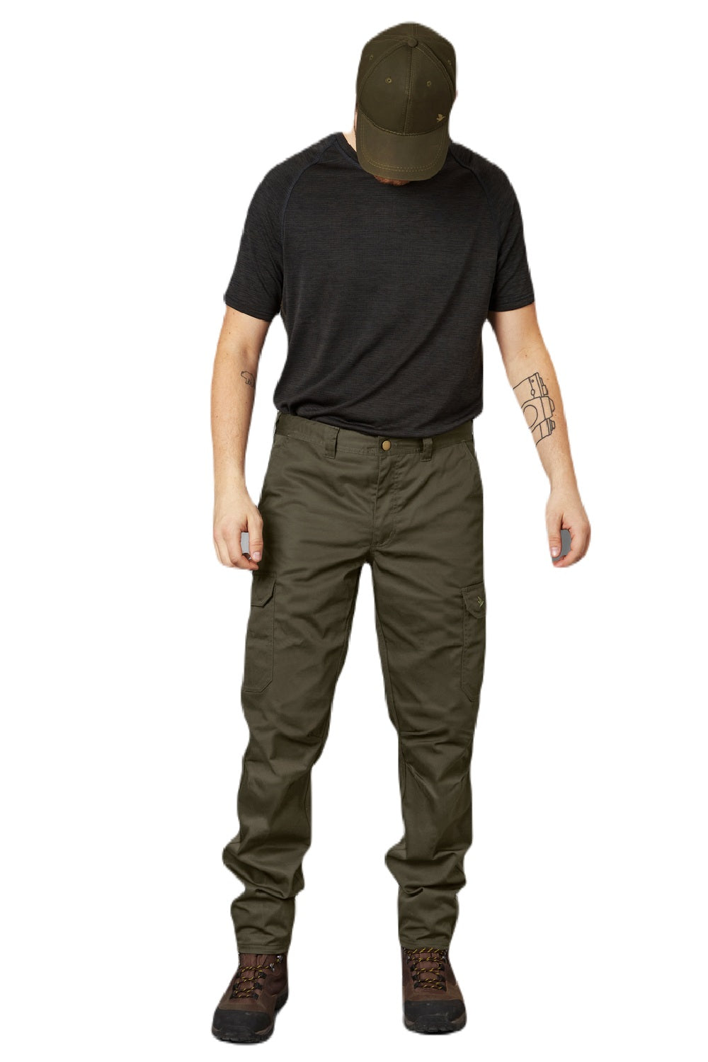 Seeland Mens Oak Trousers in Pine Green